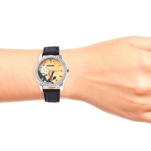 Strada Butterfly & Flower Women's Watch